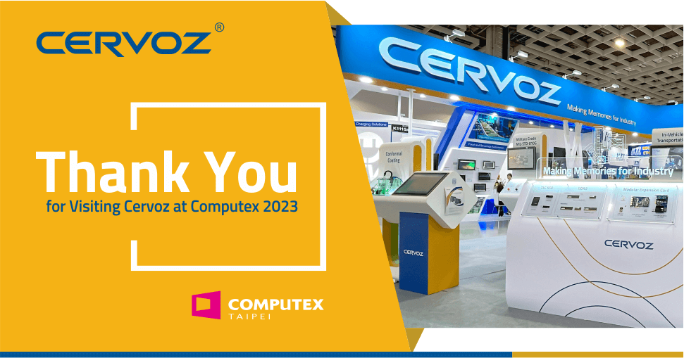 Thank you for Visiting Cervoz at Computex 2023